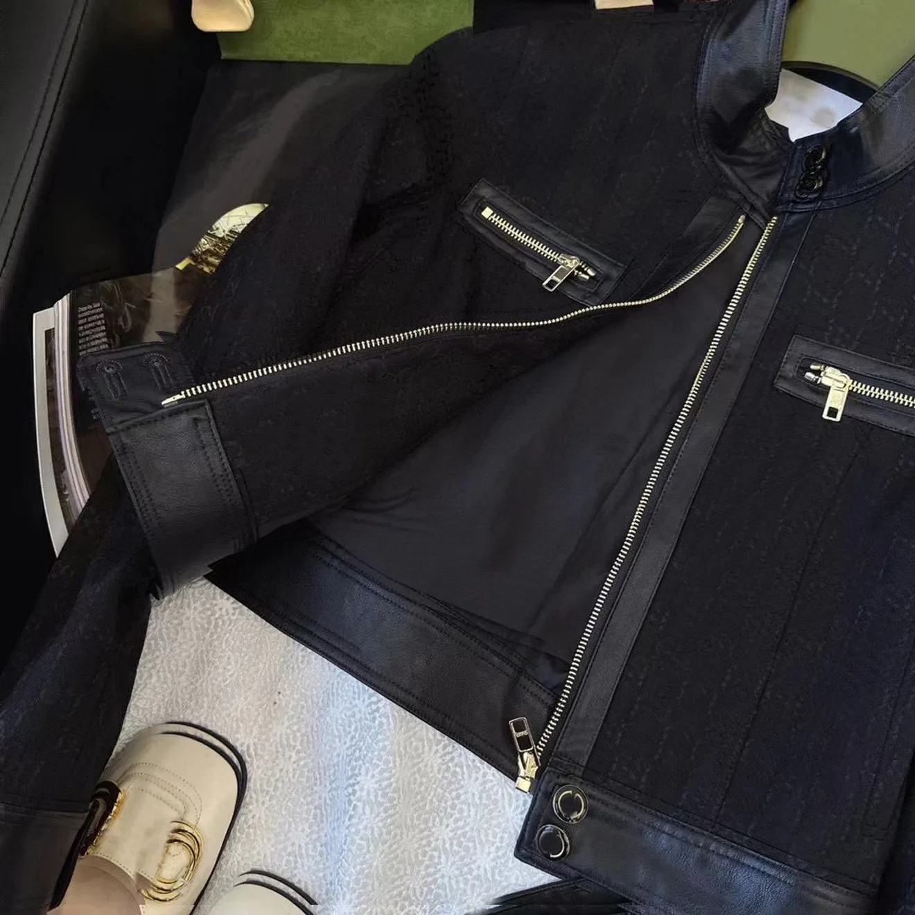 Весна выпущенная женская куртка для брюки короткая дизайнерская одежда Overwears Crew Sear