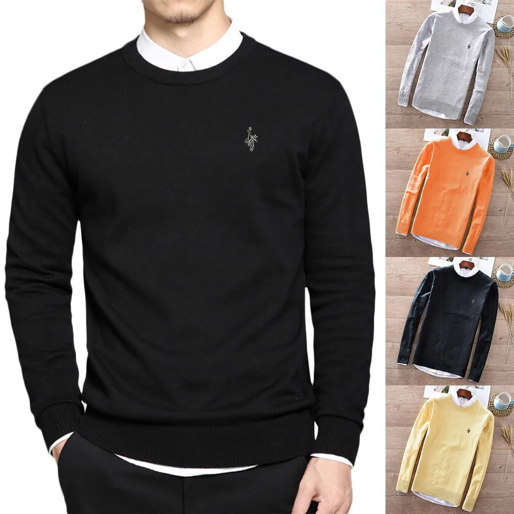 Männer Pullover 100 Baumwolle Pullover Männer Pullover Herbst Winter Weiche Warme Jersey Hombre Jumper Pull Homme Gestrickte PL8507 230808