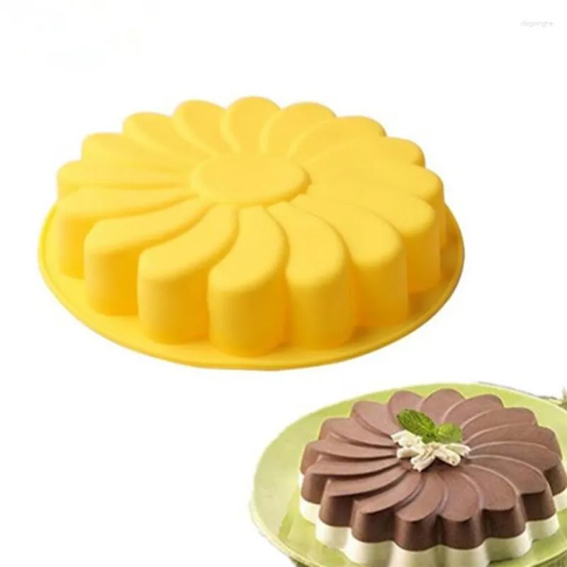 Silicone Sunflower Cake Mold 3D Baking Pan, Bread Pastry Mould