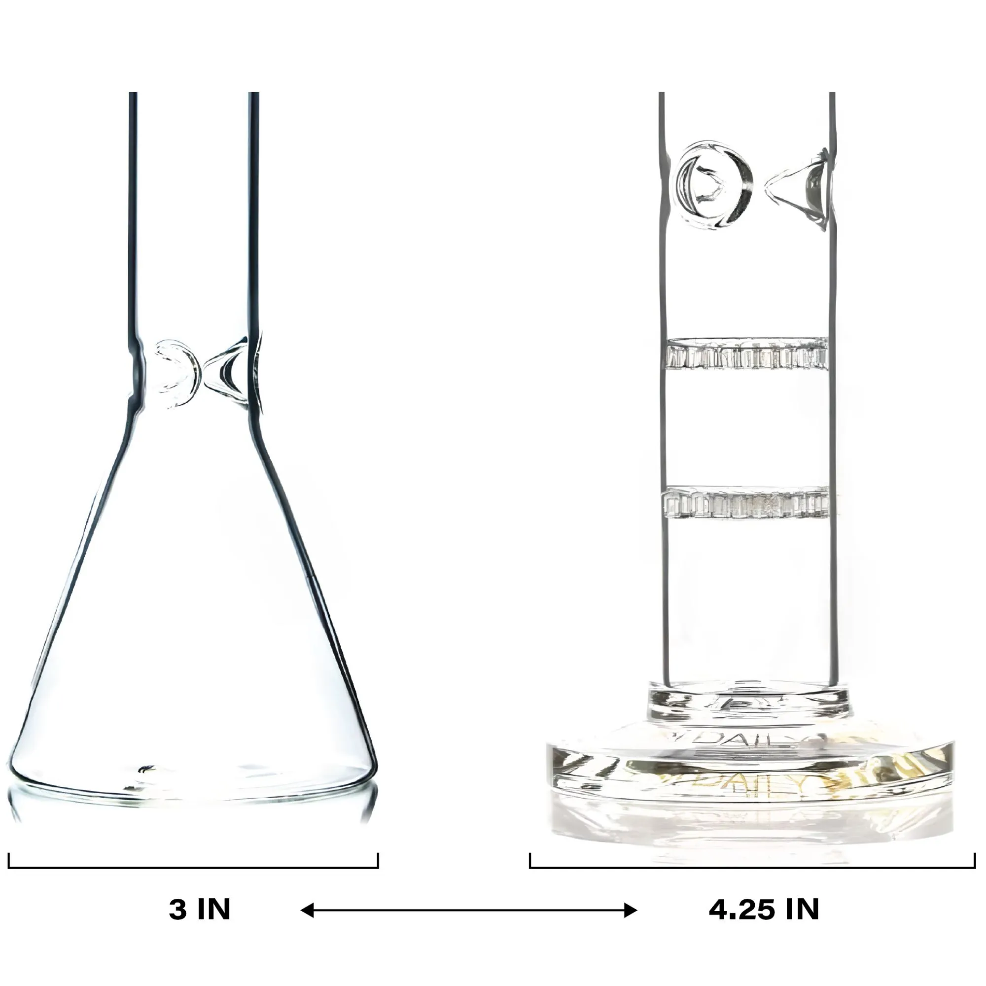 ボンガラス水道水路交換可能なコインバッテリーLEDシリコンベースバンパー3IN  4.25インストレートチューブまたはビーカーベース420アダルトパーティーギフトストーナーズアクセサリーを￥1,124 | DHgate
