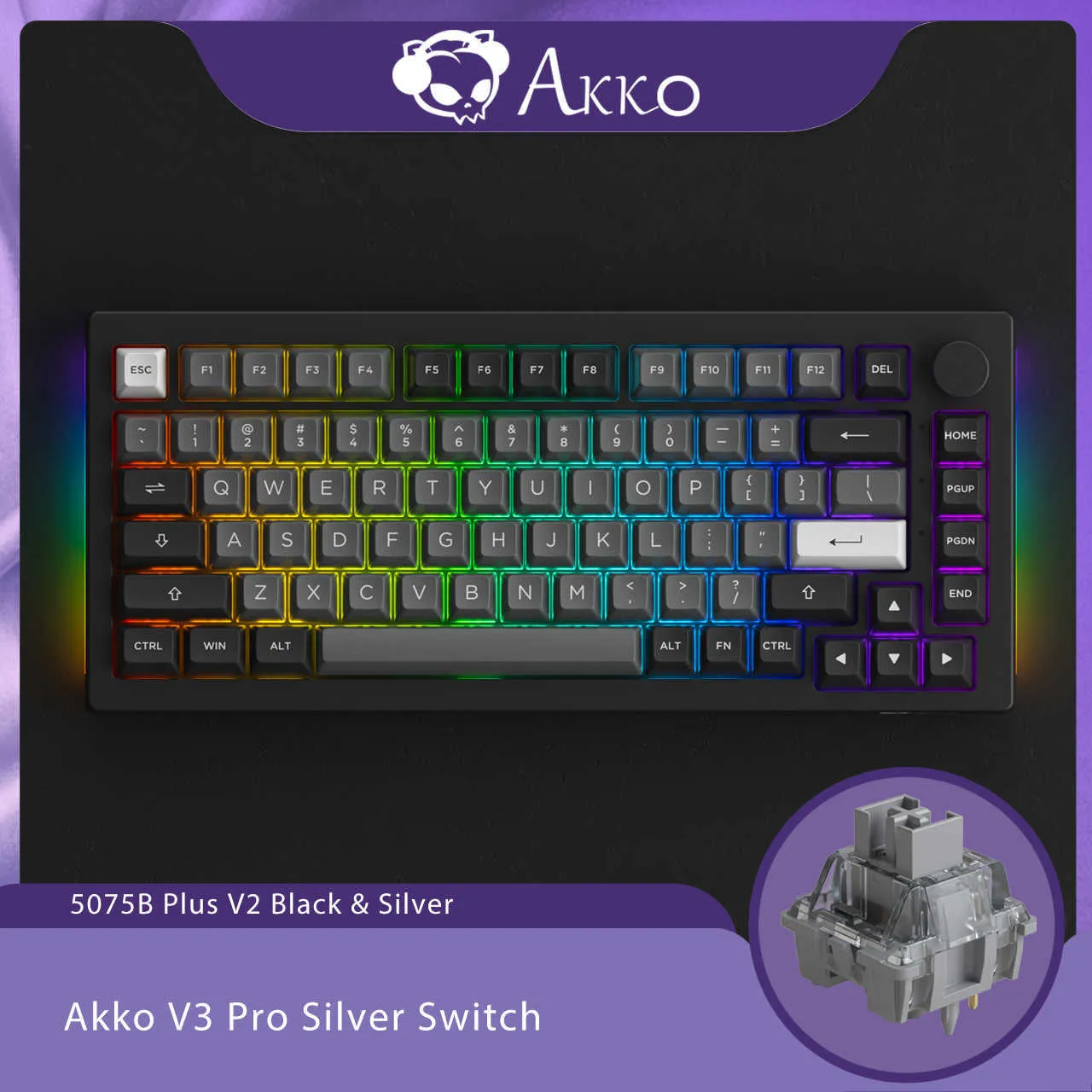 Seek a better typing experience with Akko's 5075B Plus wireless