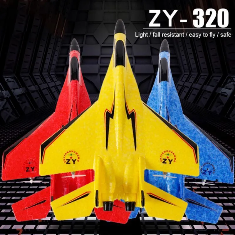 Samoloty elektryczne z światłami doładowania samolotu zdalnego sterowania Niski akumulator Przypomnienie 150 MA Fighter Fighter Toys Slider 230807