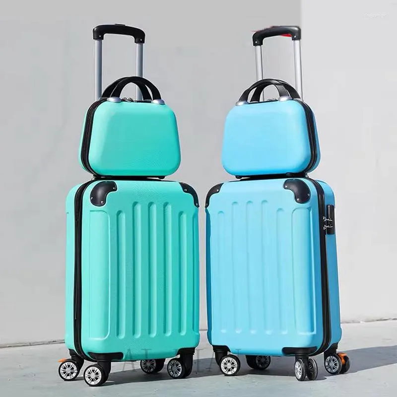 Suitcases Rolling Luggage Set Suits And Travel Bags With Spinner Wheels