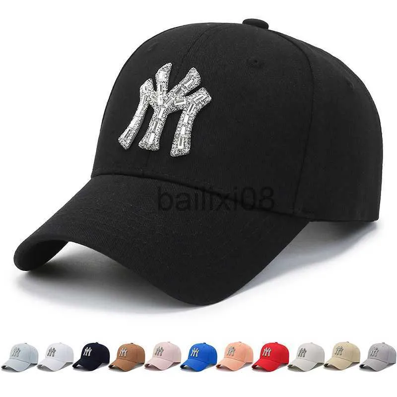 Boll Caps Women Baseball Cap Simulation Rhinestones Designer Luxury Men Fashion Outdoor Sun Caps Par Justerbar tidvatten Hip Hop Hat DP078 J230807