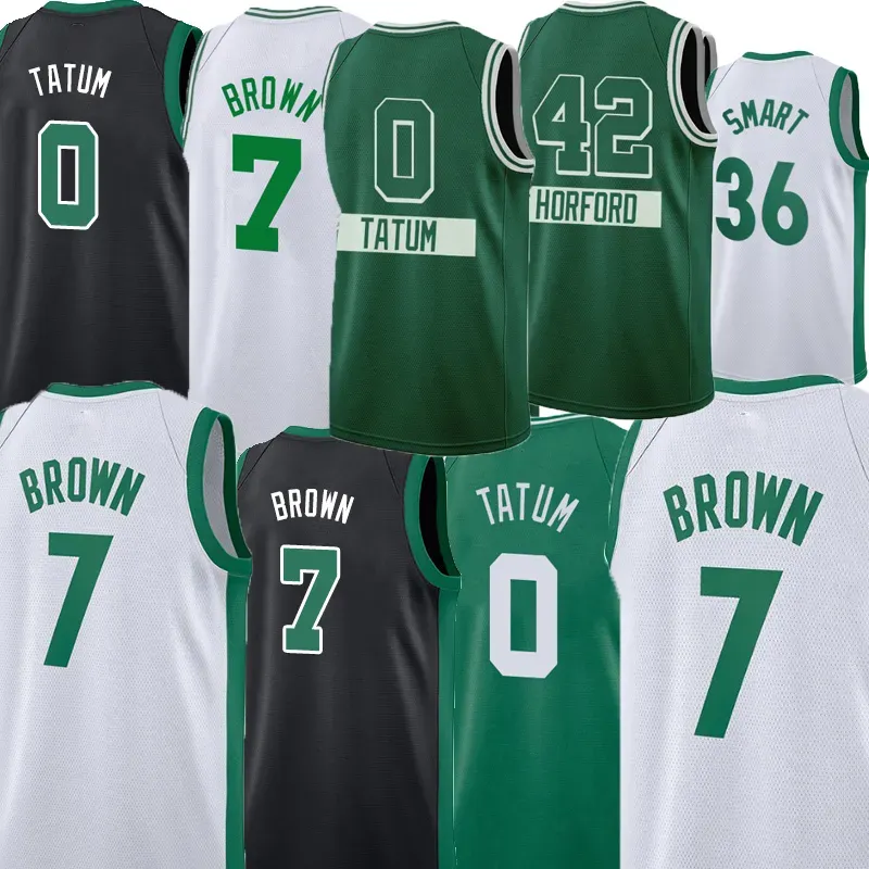 Boston''Celtics''Men Basketball Jayson 0 Tatum Jaylen 7 Bruin Brogdon City Jersey Kevin 5 Garnett Paul 34 Pierce Smart 36 Wit 9 12 Williams 44 Horford 42