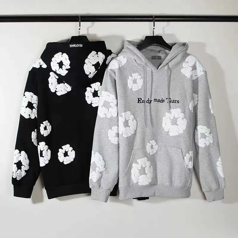 flower spider hoodie hellstar hodie Denim Tears Hoodie Jeans