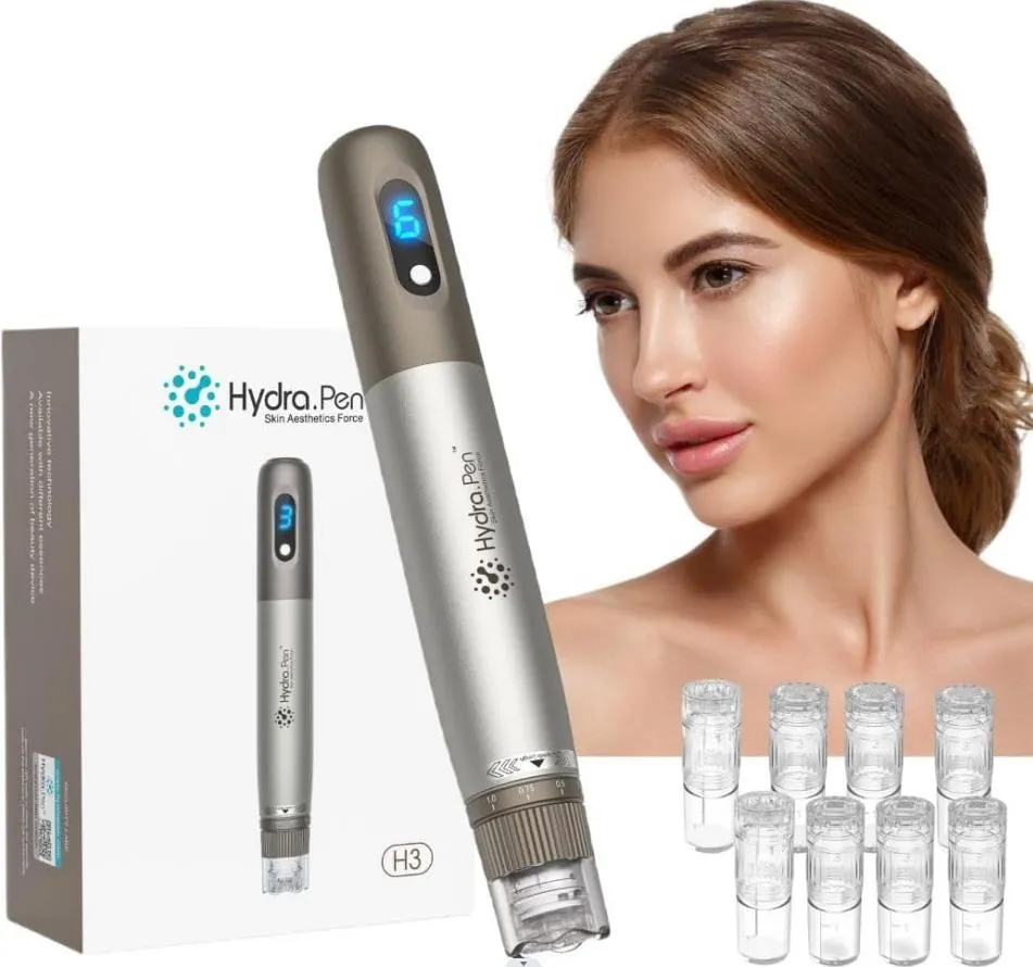 Hydra Pen H3 Electric Beauty Meter Serum Introducer Portable Electric