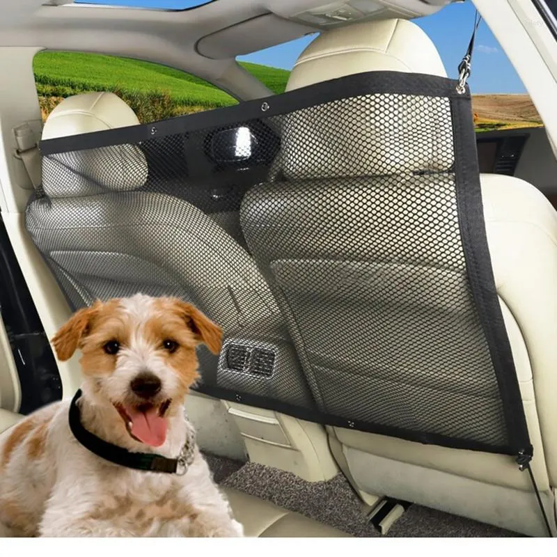 Chenils haute qualité voiture Anti-collision maille Pet Auto clôture barrière Isolation réseau barre de sécurité enfant chien tampon dispositif