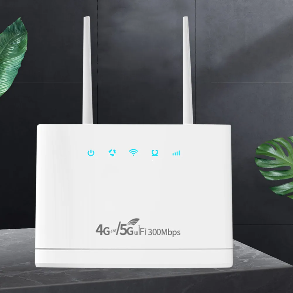 Routers R311 PRO 4G WiFi Wireless Router External Antennas Modem with SIM Card Slot Internet Connection Wide Coverage 230808