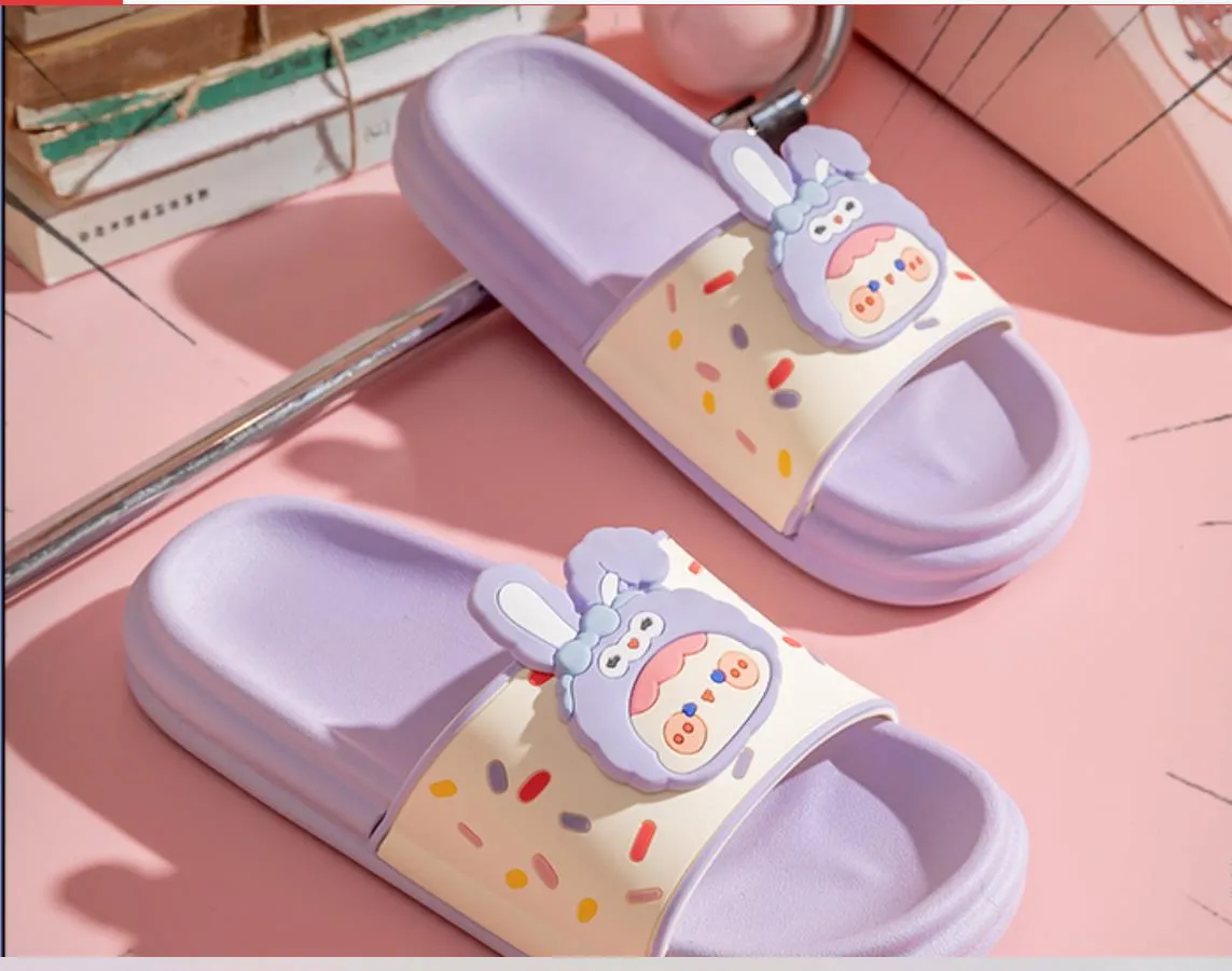 YIII 16808FOR VIP Slipers Bubble Slides, Non-Slip Bubble Spa Shower Slipers, Relief House Slides, Funny Lychee Bedroom för inomhus utomhus Casual Slipper