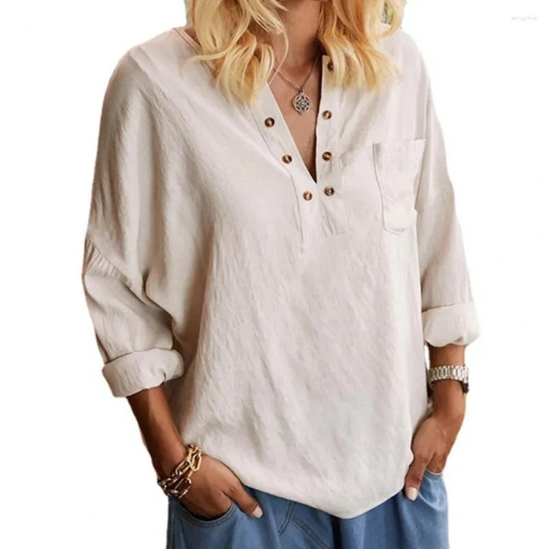 Chemisiers Pour Femmes Coton Lin Femmes Chemisier Chemise Blanc Ete Chemises Vacances Lache A Manches Courtes Decontracte Hauts Et Dame Blusas De 12 6 DHgate