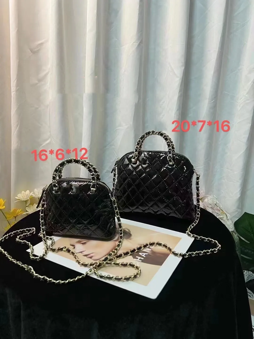 2023 borse a conchiglia di design borsa hobo di qualità a specchio borsa in pelle di lusso mini moda borsa da donna borse a tracolla classiche portafoglio borsa Dingdang pacchetto ascellare