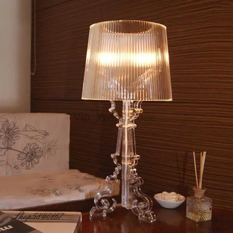 Nordic Table Lights Modern Acrylic Ghost Table Lamps Creative Bedroom Lamps Table Beside Lamp Living Room Home Deco Fashion LED HKD230808