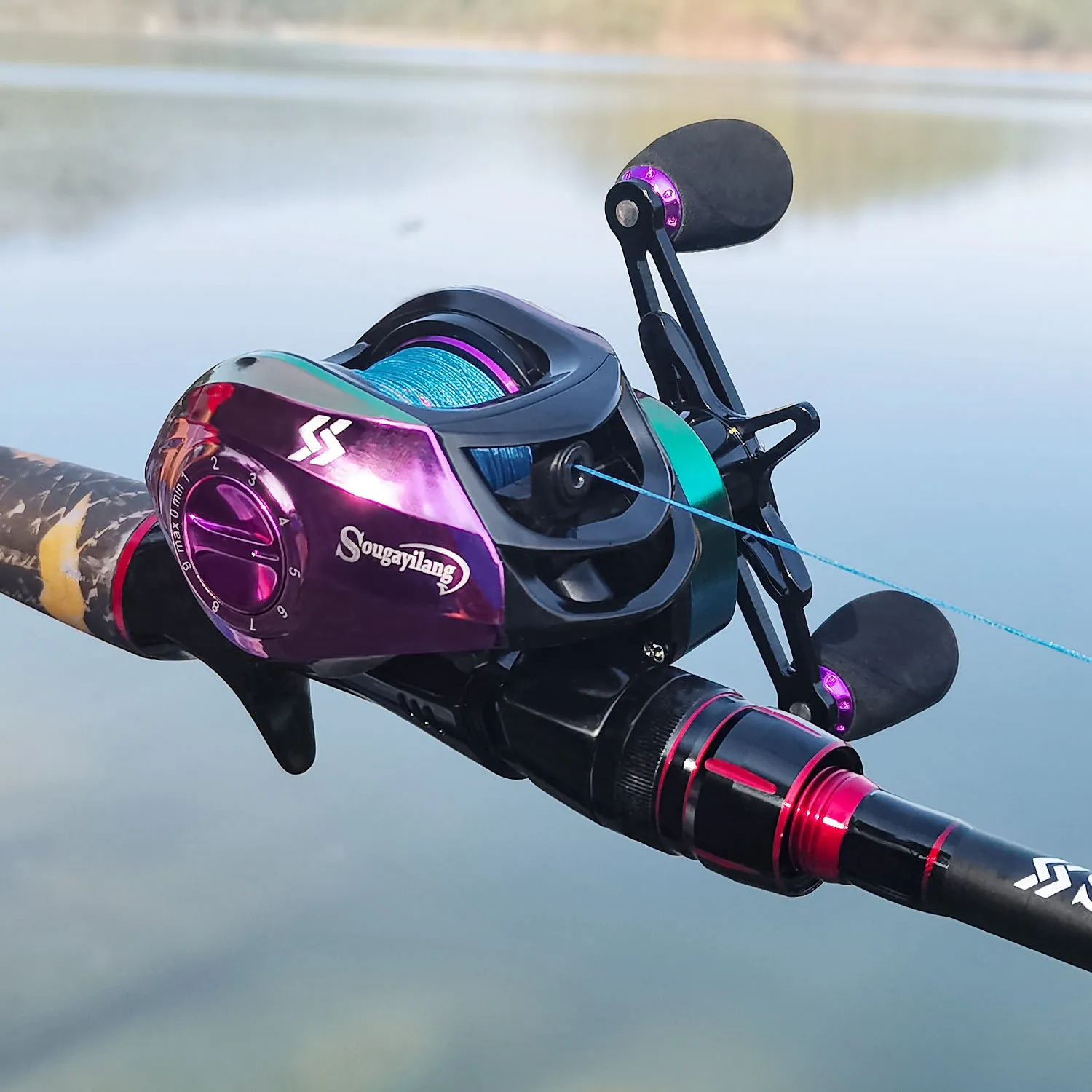 best lake fishing rod and reel Catch More Fish Pond Spinning Kit Grey/Black and the tackle box features a built The Winning New Spinning Rods