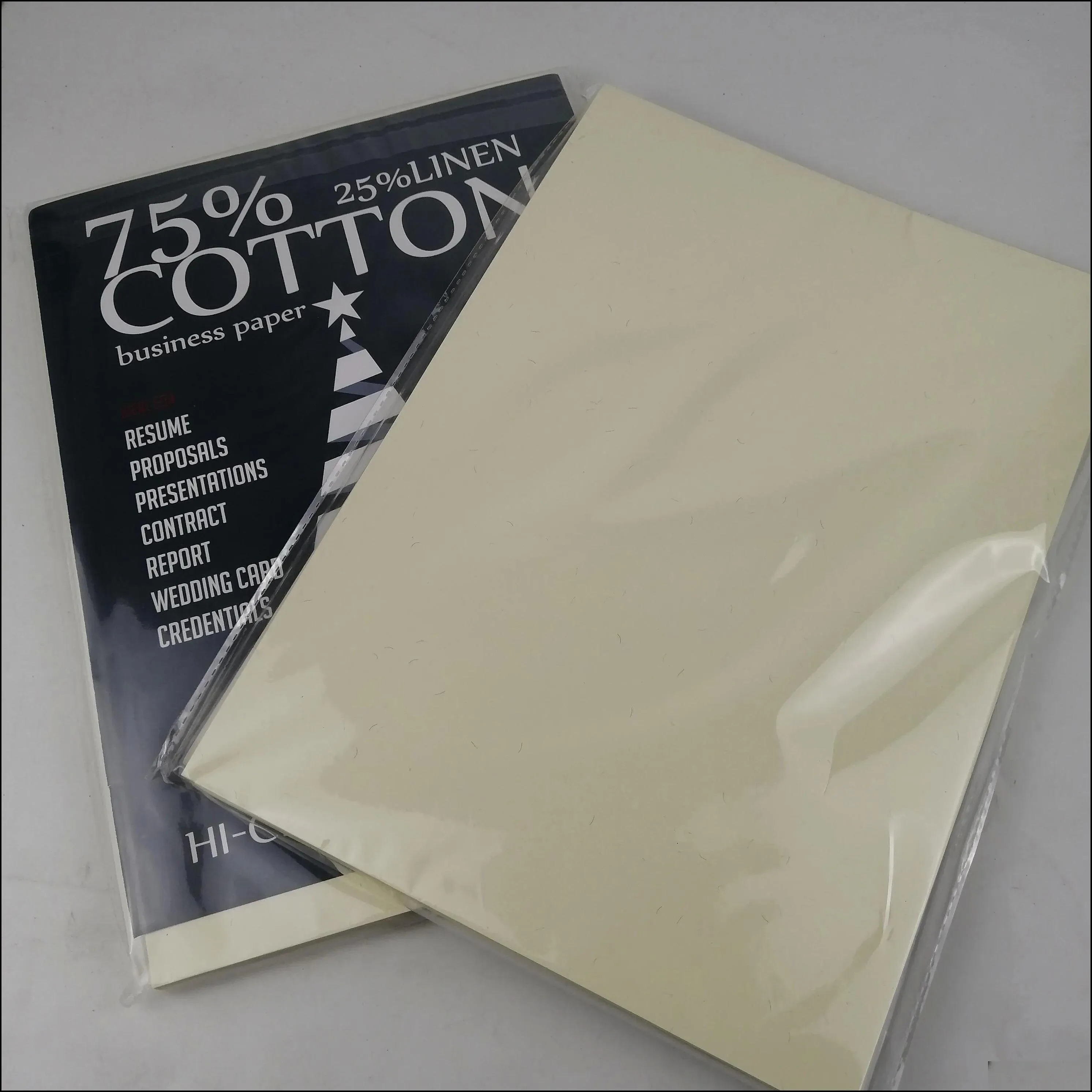 Linen Inkjet Paper Wholesale 75% Cotton 25% Linen Printing Paper A5, 70g... From Etotop4 ...