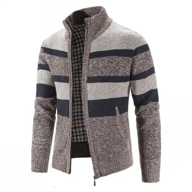 Mens Slim Fit Winter Sweater Jacket And Mens Wool Cardigan