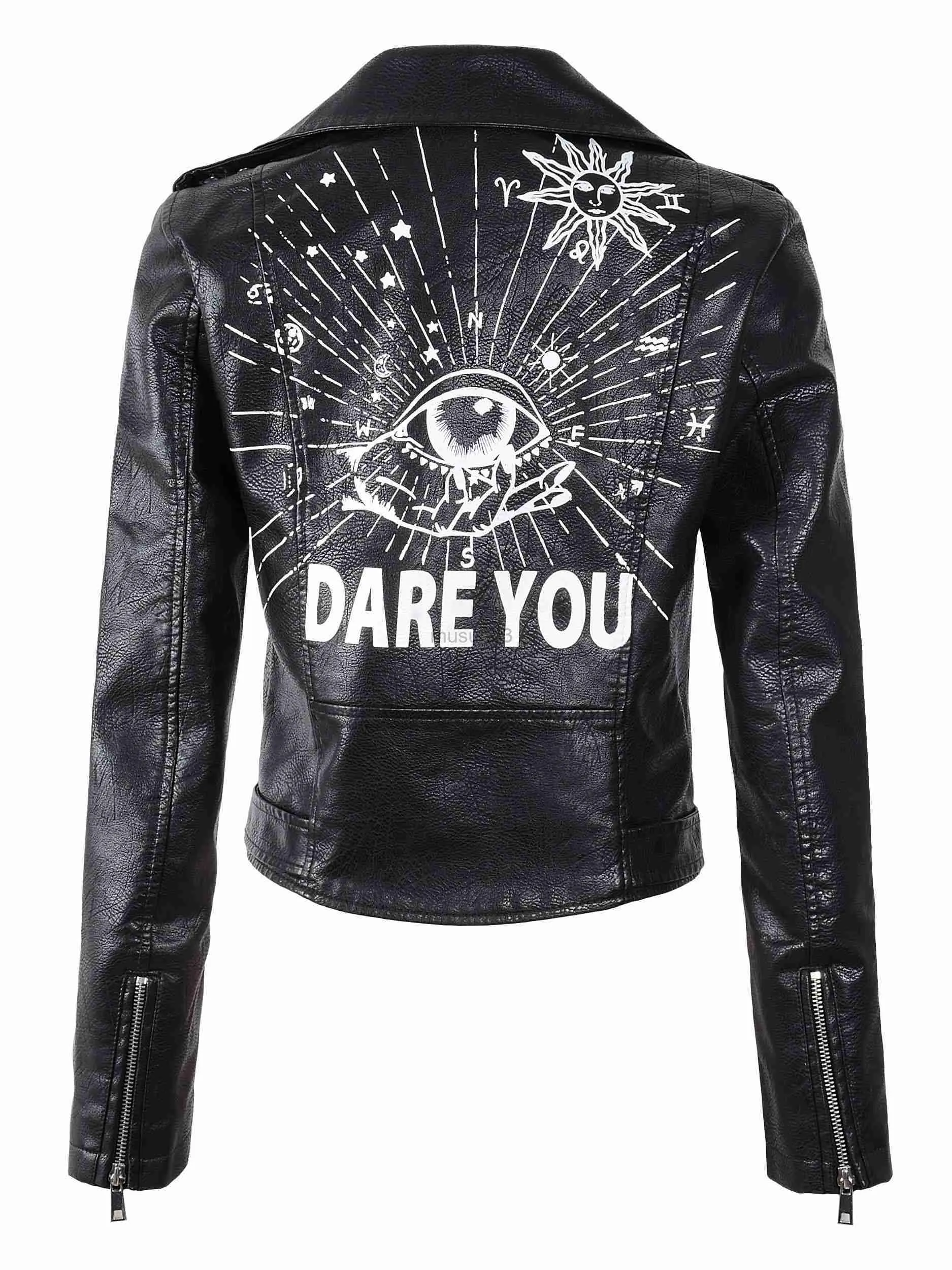 Womens Leather Faux 2023 Women Autumn Winter Soft Jackets Coats