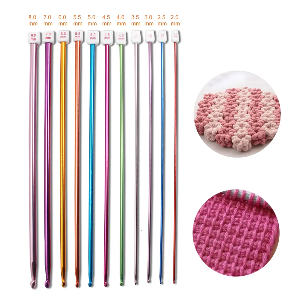 Tunisian And Multicolor Afghan Crochet Hook Set With Aluminum Long Hooks  And Needles For Crocheting Dried Protea Flowers QJH 2mm To 8mm From  Youngstore10, $9.53