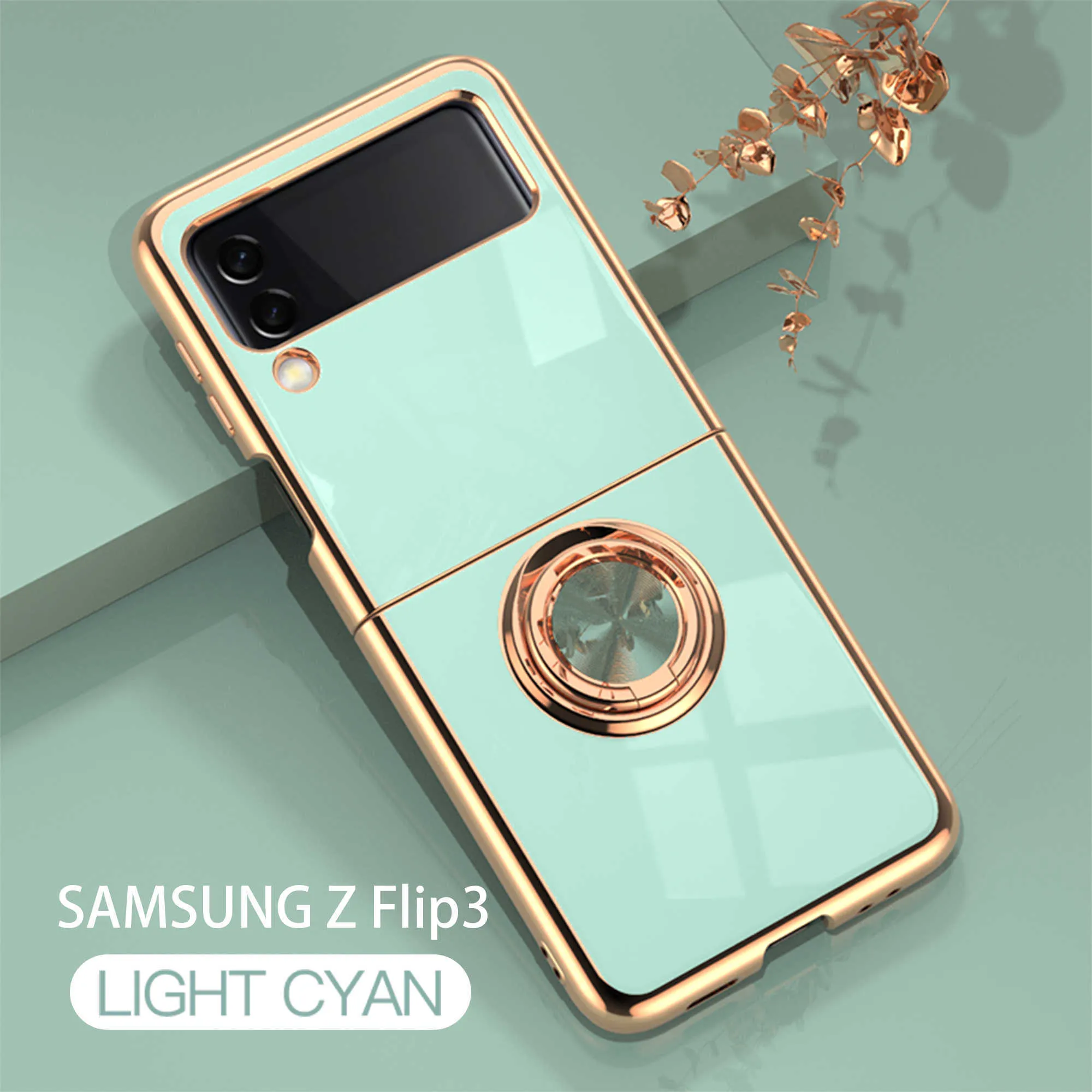 Случаи Сотового Телефона Роскошь, Подходящая Для Samsung Galaxy Z Flip 3 5G  Объекционированное Кольцо Магнитное Защитное Покрытие Z Flip 4 Flip4  Мобильный Телефон X0807 От Qiuti20, 405 руб. | DHgate