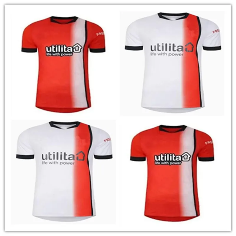 22 23 Luton Town Clark Campbell Maillot de Football Homme Burke Naismith Bell DOUGHTY ADEBAYO Domicile/Extérieur Troisième Maillot de Football à Manches Courtes Rouge et Blanc 2023