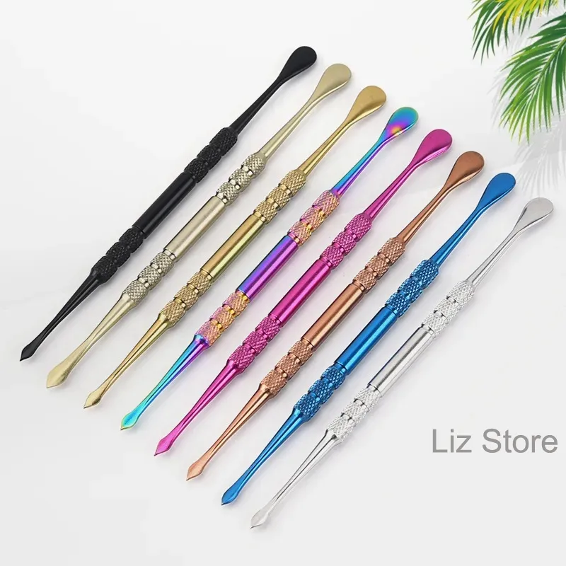 Vintage Style Stainless Steel Spoon Set - Portable Tobacco Powder Scoop,  Double-Ended Spice/Wax Oil Spoon - Smoking Accessories - Compact & Durable  from Dhgate Accessories