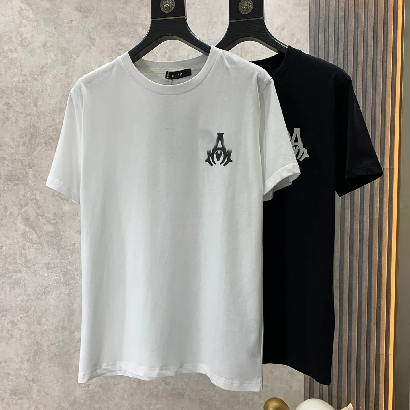 Moda Summer High Street T-shirt koszulka sportowa koszulka oddychająca mężczyźni i kobiety do druku Casualna prosta koszulka z krótkim rękawem