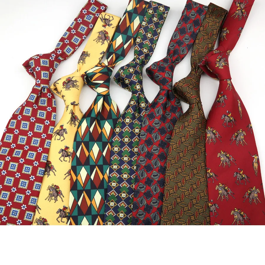 Cravatte Linbaiway 9 cm Marca Paisley Cravatte floreali Formali da lavoro per uomo Cravatta da sposa Sposo da uomo 230807