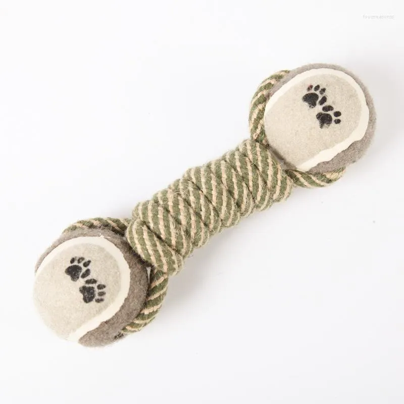 ملابس الكلاب 1PC PET MOLAR TOY COTTON ROPE ROPE SUPPIES