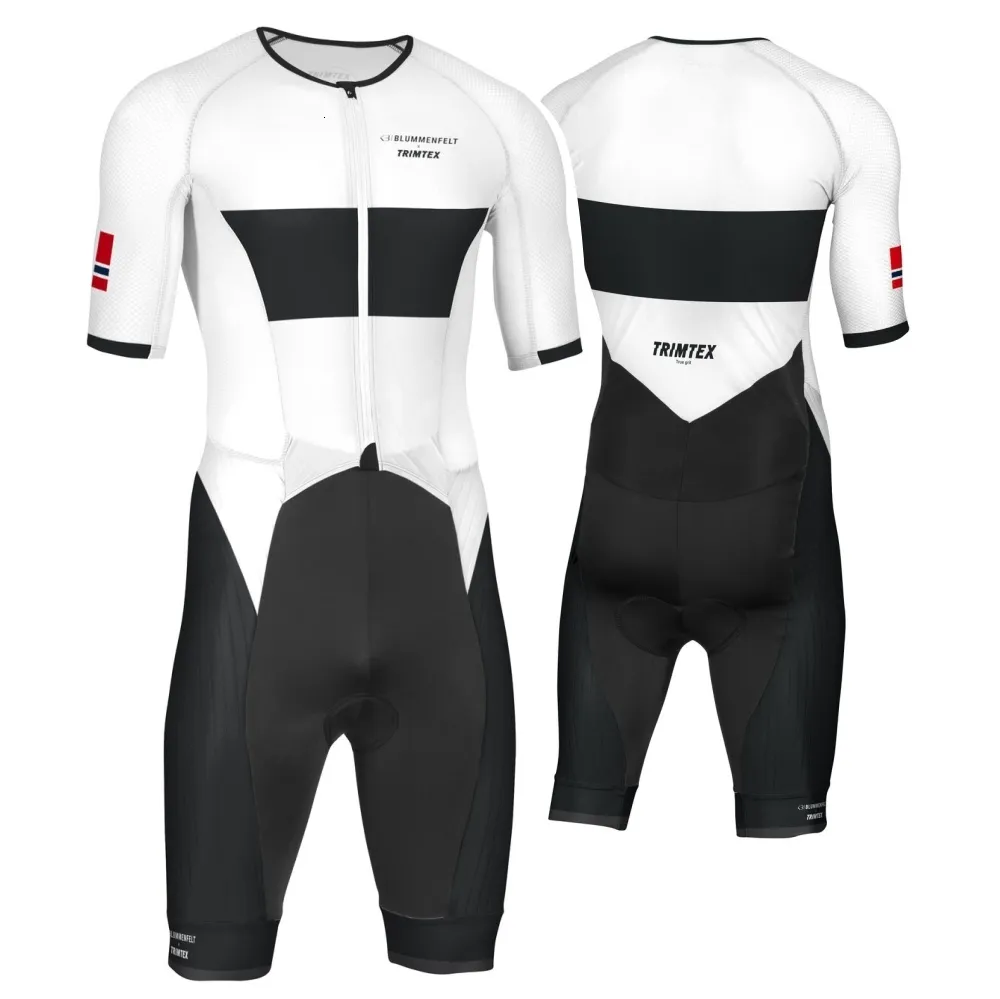 サイクリングジャージーセットTrisut Trisuit Trisut Trislon Skinsuit Clothing Jumpsuit Swimming Runing Wetsuit Competition Apparel 230807