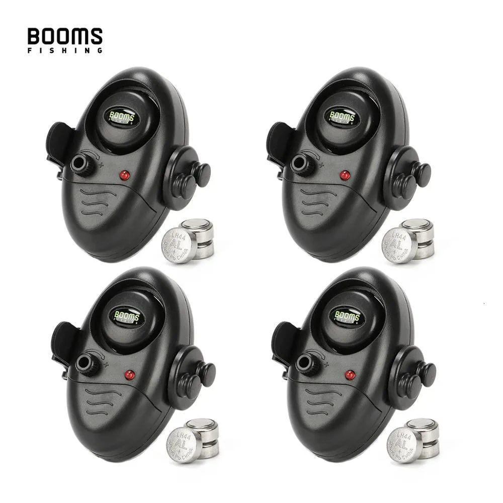 Fish Finder Booms Fishing E02 Bite Alarm Bell Portable Wireless Adjustable Sound Light Indicator 230807