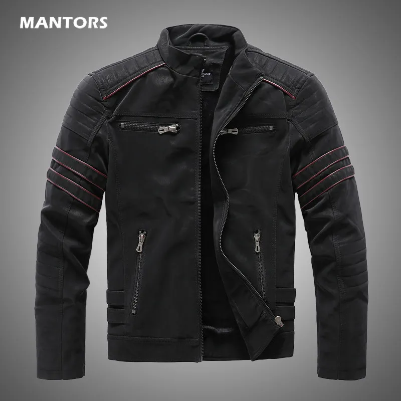 Jaquetas Masculinas Jaqueta de Couro de Marca de Inverno Masculina Casual para Motocicleta Inverno Inner Velo Casaco de PU Jaquetas de Couro Falso Roupas Masculinas Streetwear 230808