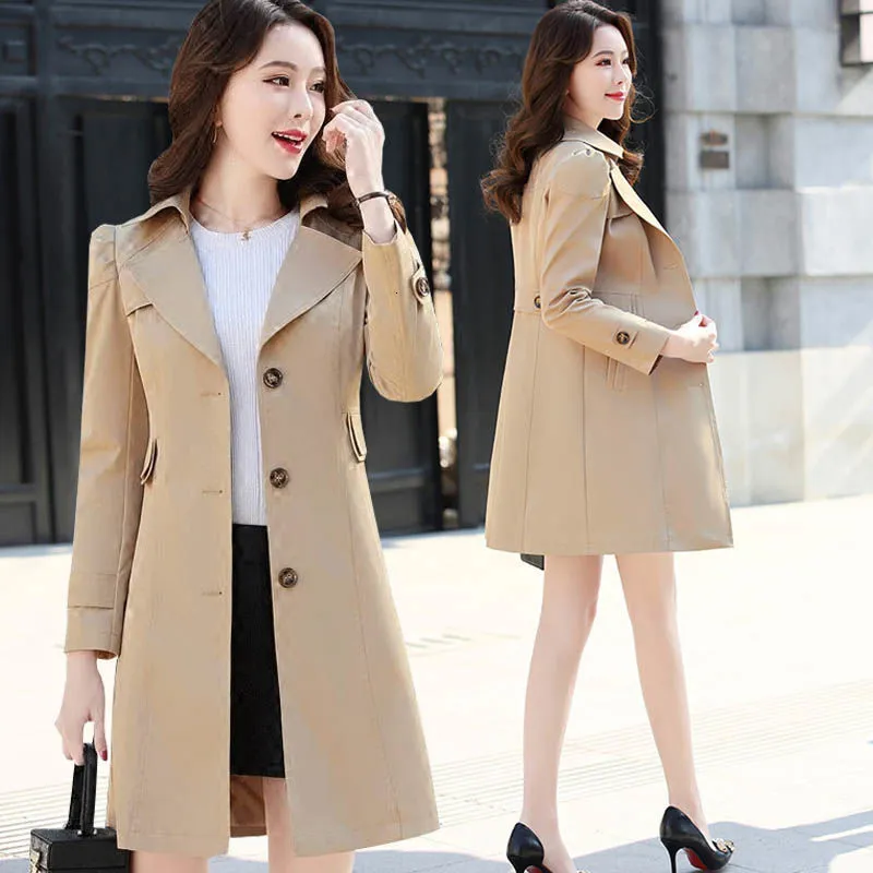 Manteau long femme printemps hot sale