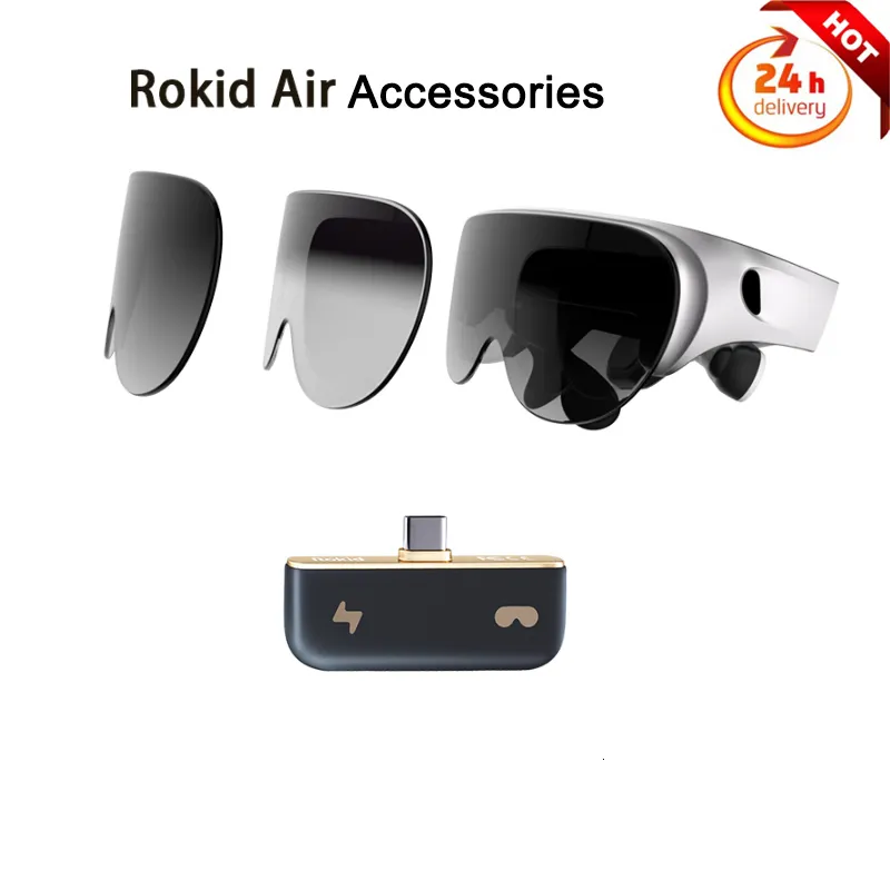 VR-bril Rokid Air Smart VR-bril Accessoires Draagbaar Rokid Air Verduisteringsvel / Rokid Hub-oplader 230809