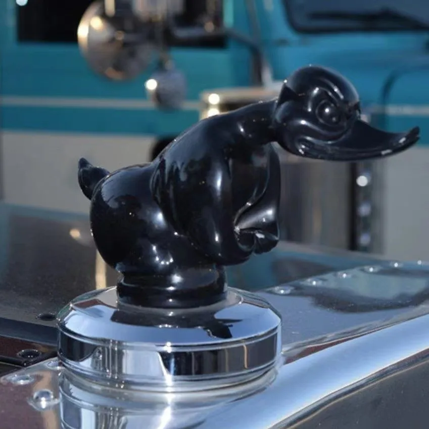 Ornement De Capot De Camion En Forme De Lapin - Sculpture Alliage - Décoration Moteur Voiture