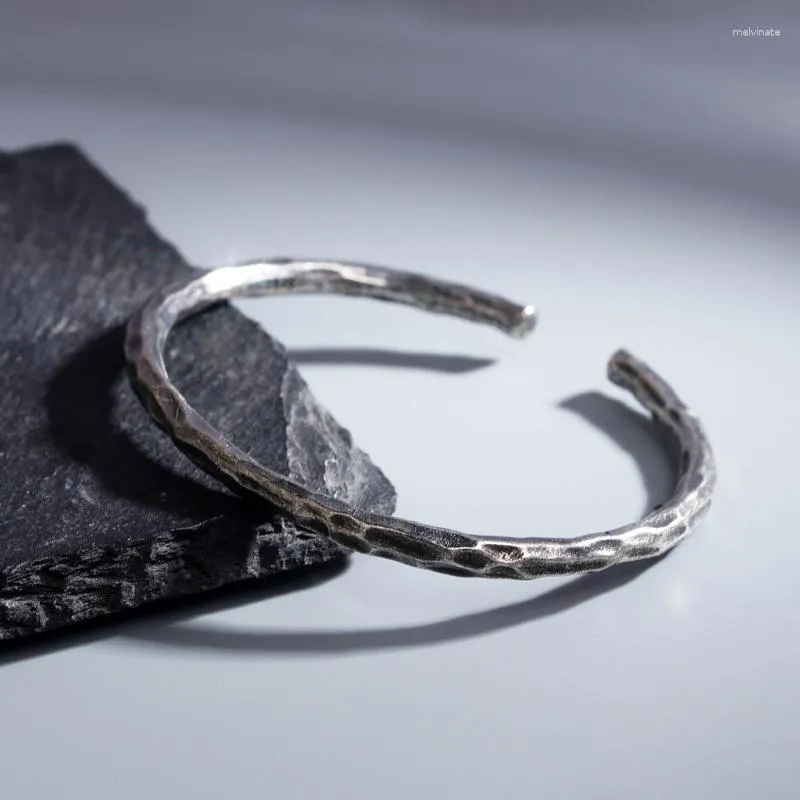 Bracelet Vintage Argent Couleur Marteau Motif Pour Hommes Femmes En Métal Parti Bijoux Accessoires Cadeaux