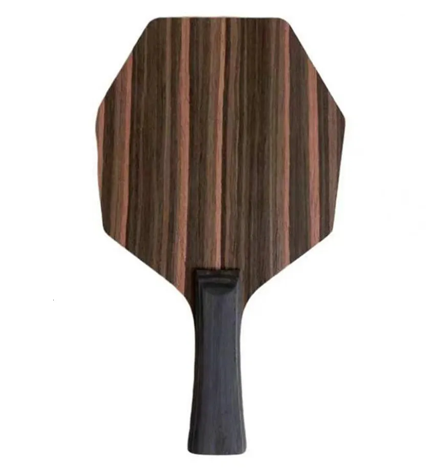 Raquetas de tenis de mesa Cybershape Material de ébano Raqueta de tenis de mesa Curva ofensiva Hexagonal Ping Pong Blade 230808