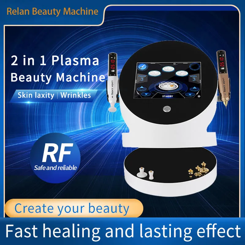 Professione 2 in 1 Plasma Ozone Machine Beauty Flash Plasma Pen Eye Lift Plasma Macchie di acne Rimozione plasma Pen Face Lift Skin Tightening Beauty Machine