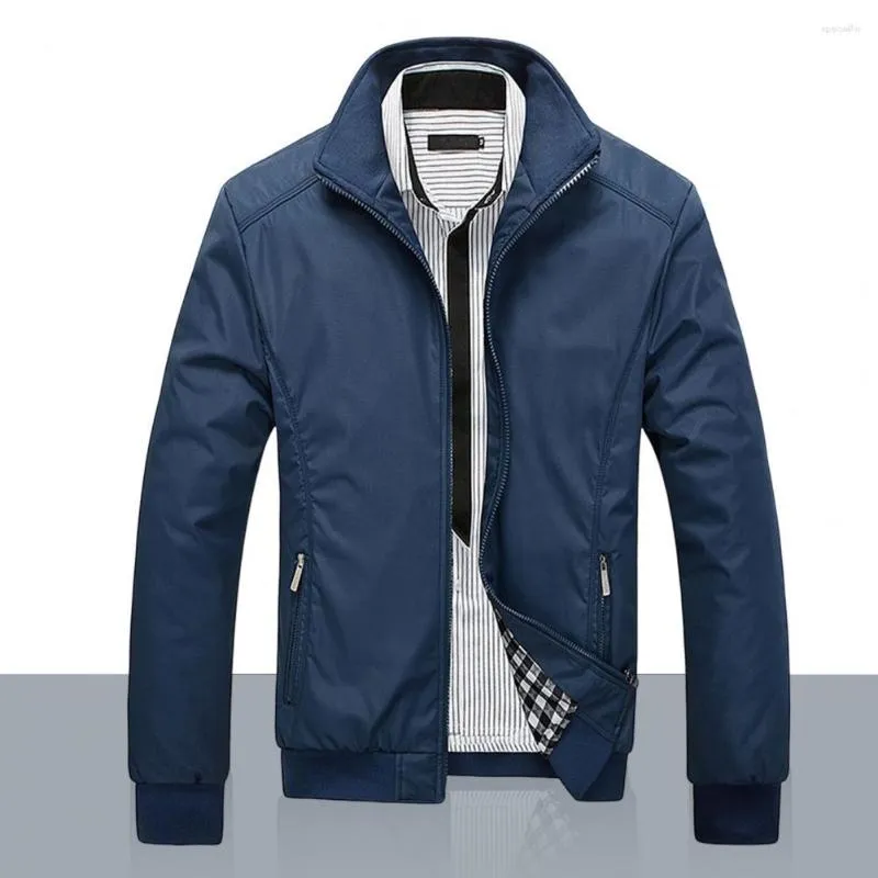 Männer Jacken Qualität Hohe Männer Casual Jacke Mäntel Frühling Regelmäßige Dünne Mantel Für Männer Großhandel Plus Größe M-3XL 4XL