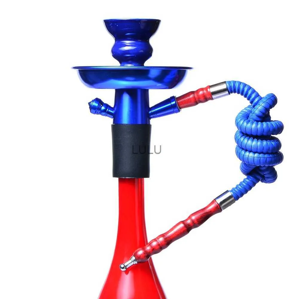 Gambo superiore della bottiglia del narghilé di Shisha Gambo del narghilè per la bottiglia di vino di champagne Shisha Narghilè Sisha Narguile Chicha Tubo superiore Ciotola di carbone HKD230809