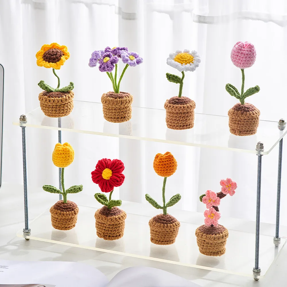 Exquisite Cloth Flower Figurine Modern Style For Home Decor Exquisite Cloth Flower Figurine Modern Style For Home Decor