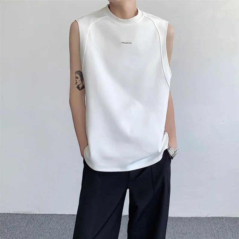 white sleeveless t shirts