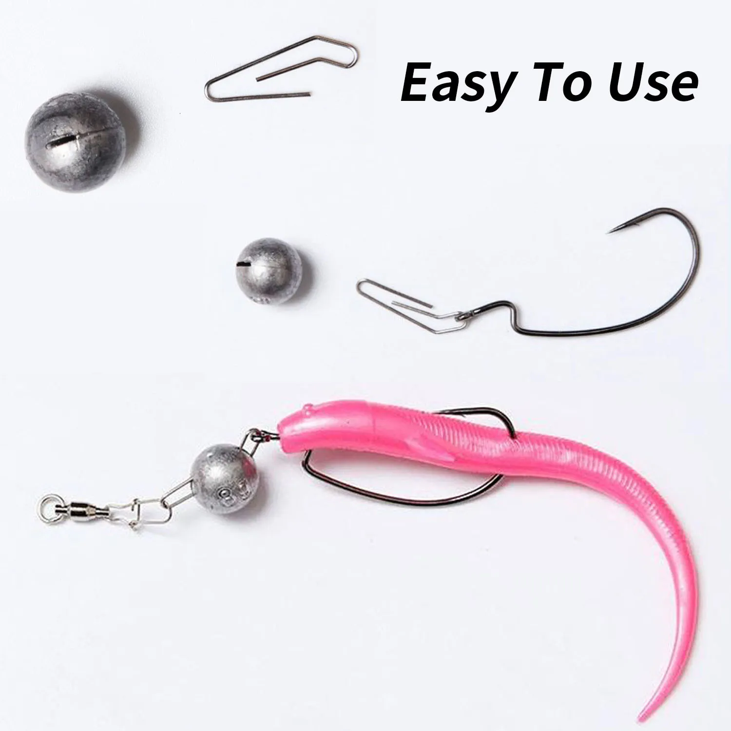 Fishing Accessories Cannonball Weights Sinkers With Tackle Box Quick Set Up  Jig Head Ball Sinker Cheburashka Weight For Bass Trout 230808 From Zuo07,  $12.36