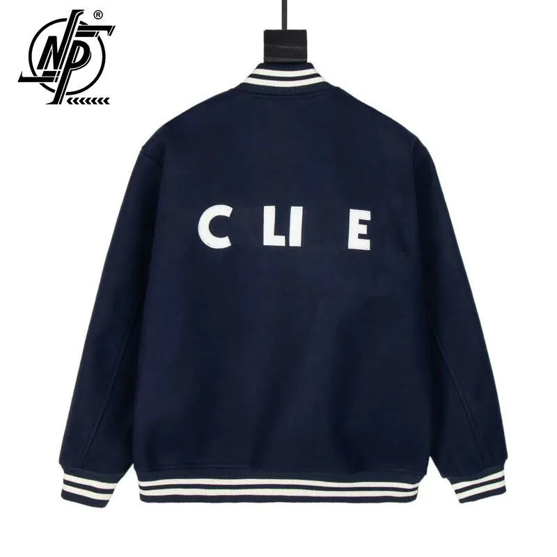 Mens Jackets Men Fashion Highend Brand Varsity Jacket Original CE Embroidery Women Coat High Quality Unisex Baseball Uniform Spring 230809