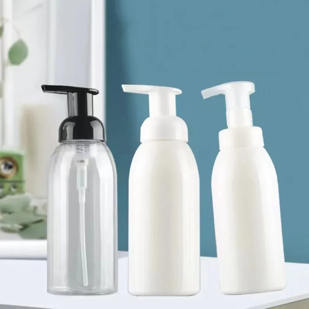 wholesale L'emballage met en bouteille la bouteille en plastique de pompe de mousse de désinfectant pour les mains 360ml pour les cosmétiques liquides de désinfection C12 LL