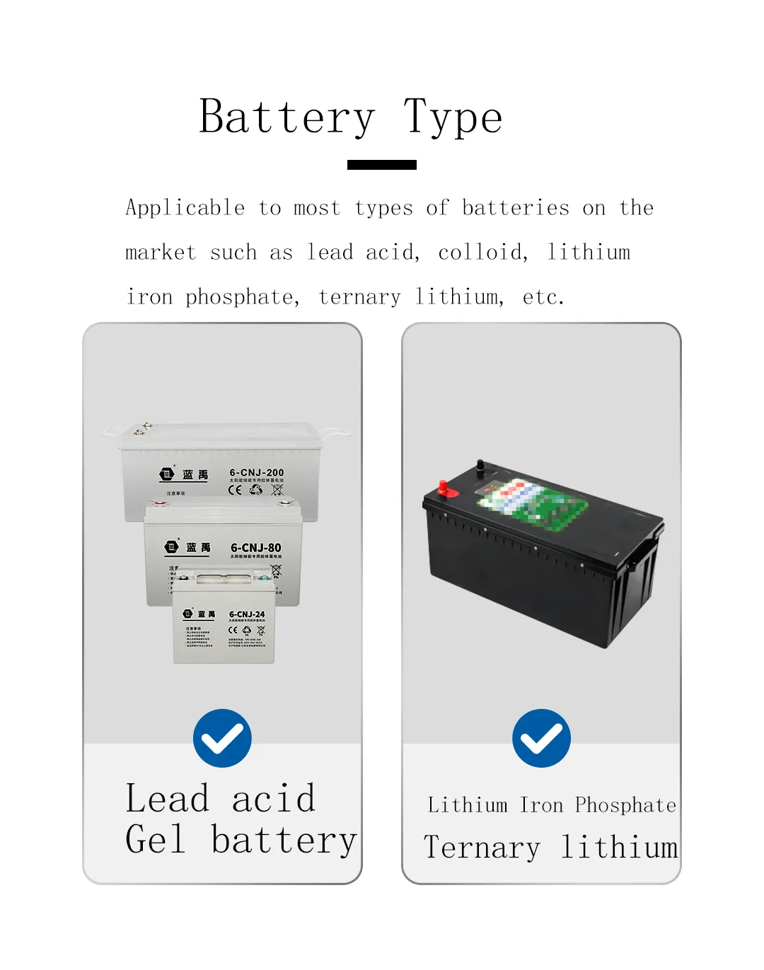 24V Battery Equalizer For Two Pieces 12V Gel Flood AGM Lead Acid