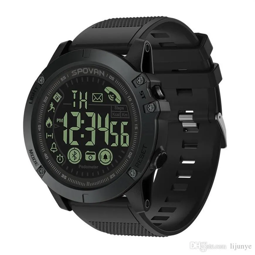 nieuwe stijl relogio heren sporthorloges LED chronograaf horloges militair horloge digitaal horloge mannen jongen cadeau met doos drops294O