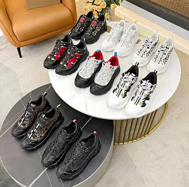 Zapatillas de deporte Vintage Arthur zapatillas de deporte a rayas con estampado de algod n bbr de nailon zapatos para correr con plataforma para