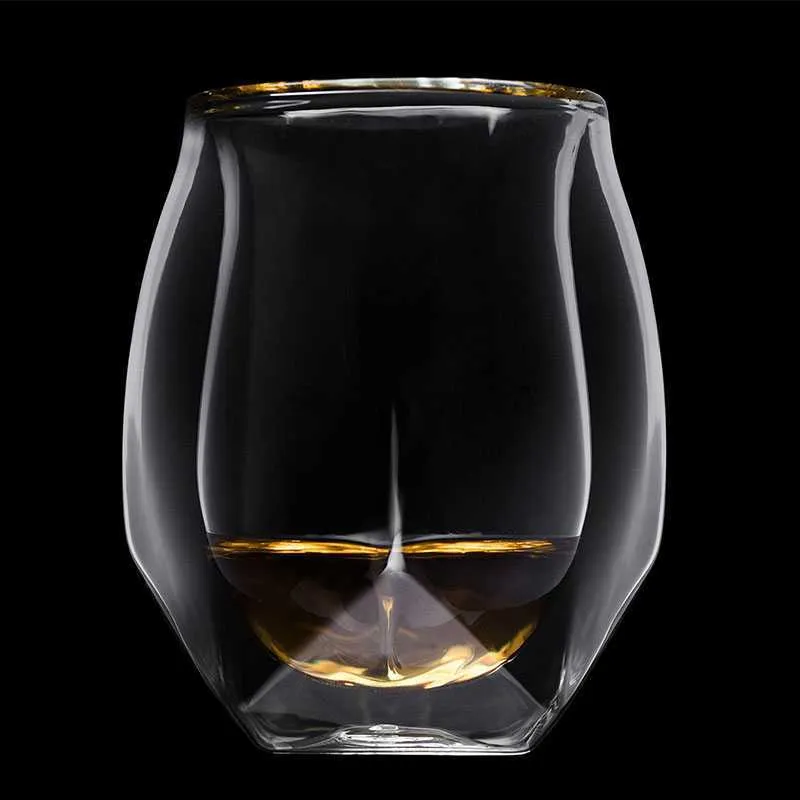 Hot Vintage Whisky Glass Alta tecnología Profesional Scotch Wine Glasses Rock Tumbler Brandy Snifter Whisky Nosing Tasting Cup HKD230809