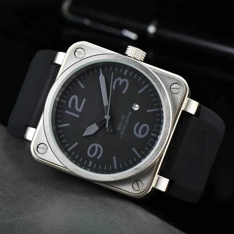40 MM lederen horloge Luxe heren mechanisch horloge Gecoate keramische bezel Saffierglas Heren Automatische mechanische horloges