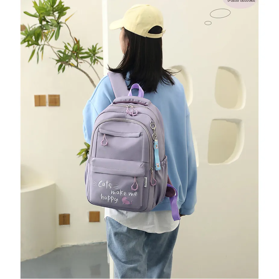 Toyshine Happiness High School College Backpacks for Teen Girls Boys L